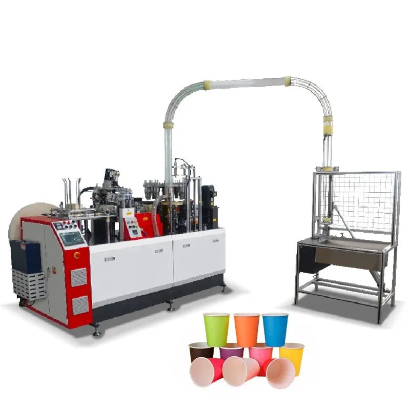 Disposable Paper Carton Box Making Machine PE Coated Food Paper Lunch Burger Packing Box Making Machine for Cardboard Box - WooLyz