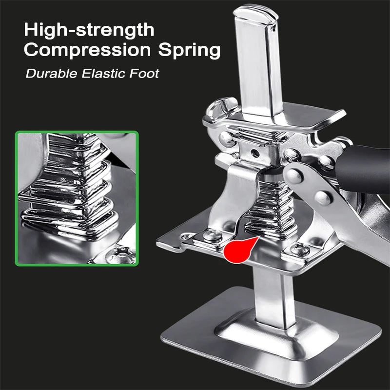 Cabinet Lifter and Height Locator, Multifunctional Anti-Slip Hand Lifting Tool for Wall and Floor Tiles - WooLyz